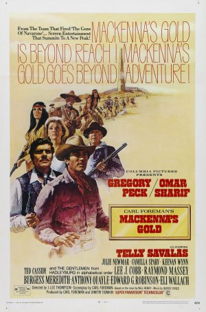 Mackennas Gold (1969) J. Lee Thompson, Gregory Peck, Omar Sharif, Telly Savalas, Adventure, Romance, Western