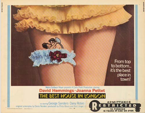 The Best House in London (1969) Philip Saville, David Hemmings, Joanna Pettet, George Sanders