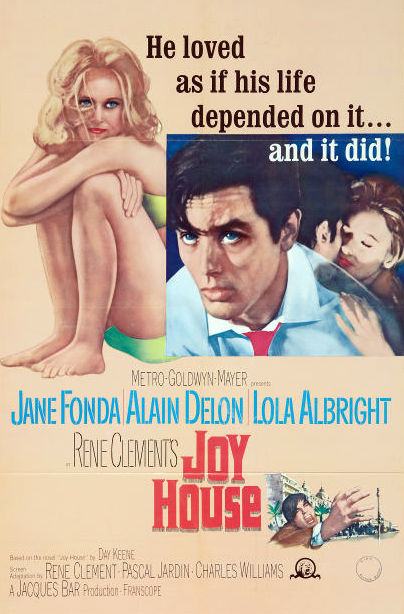 Joy House / Les Félins (1964) René Clément, Alain Delon, Jane Fonda, Lola Albright