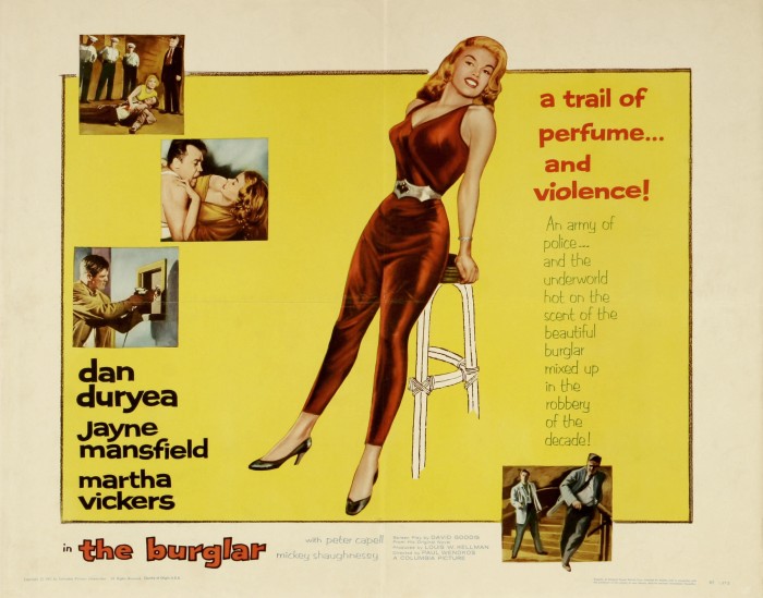 The Burglar (1957) Paul Wendkos, Dan Duryea, Jayne Mansfield, Martha Vickers