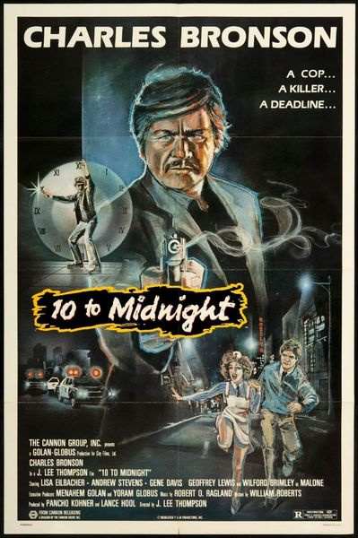10 to Midnight (1983) J. Lee Thompson, Charles Bronson, Lisa Eilbacher, Andrew Stevens, Crime, Drama, Thriller
