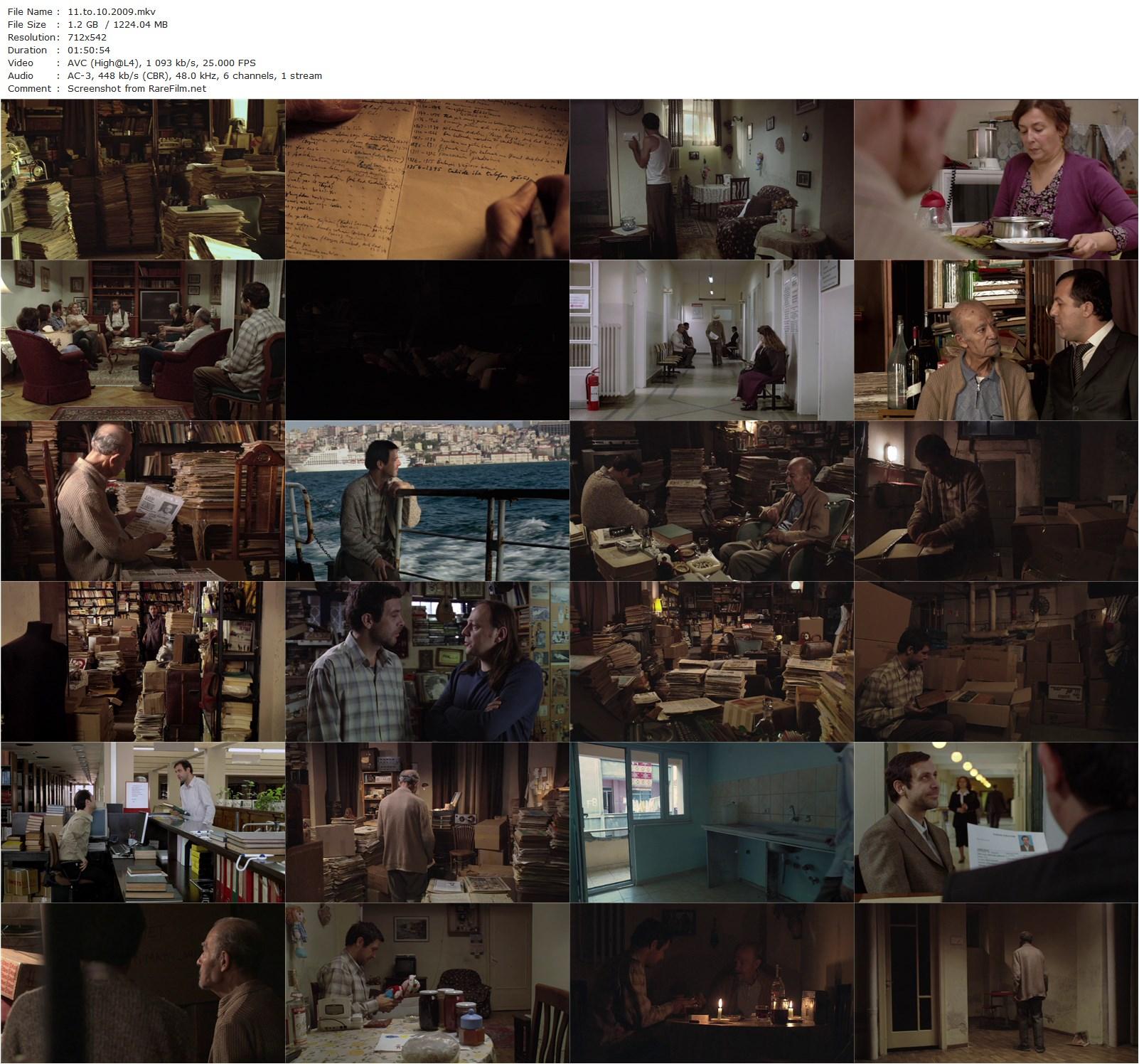 10 to 11 / 11’e 10 kala (2009) Pelin Esmer, Nejat Isler, Mithat Esmer, Laçin Ceylan-poster