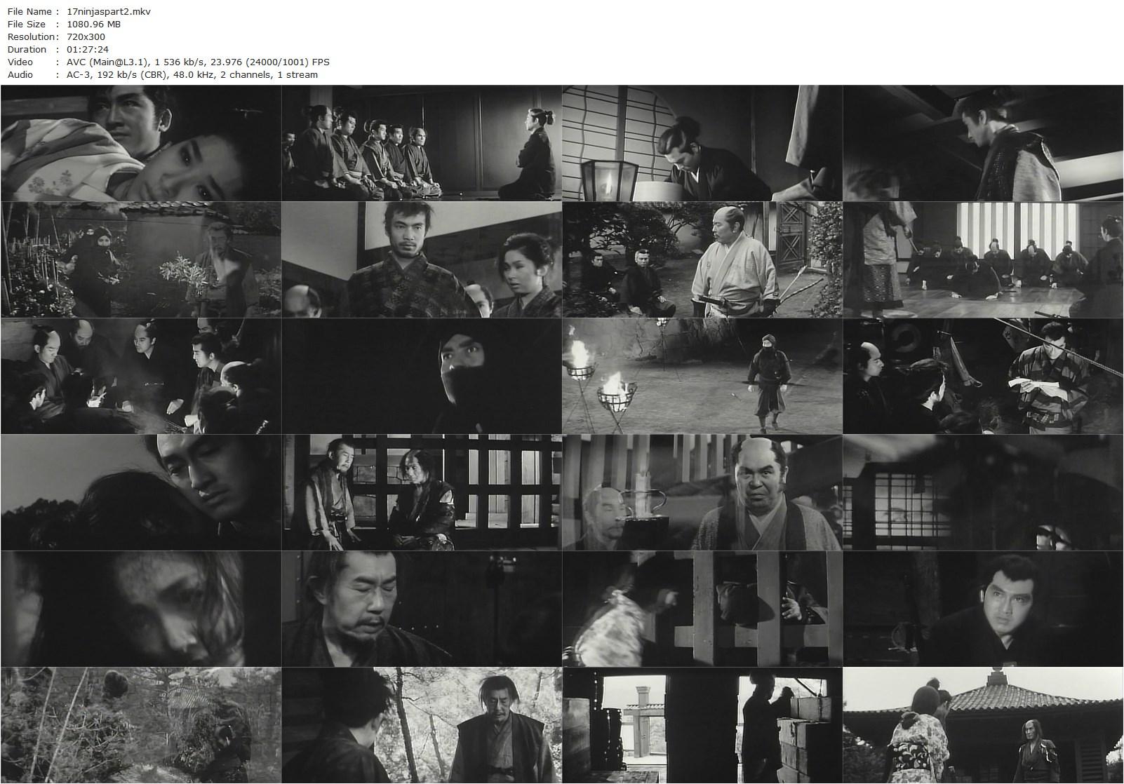 Seventeen Ninja 2: The Great Battle (1966)-poster