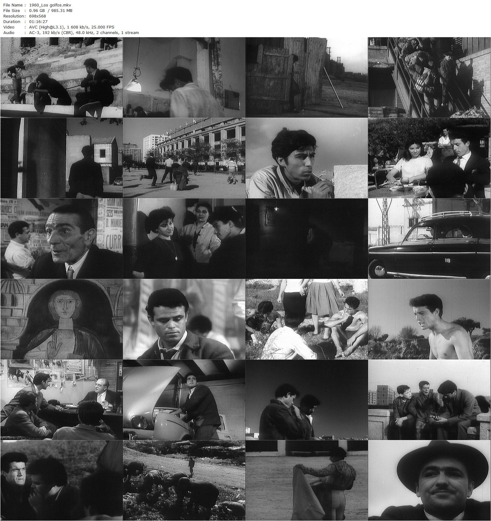 The Delinquents AKA Los golfos (1960) Carlos Saura, Manuel Zarzo, Luis Marín, Óscar Cruz-poster