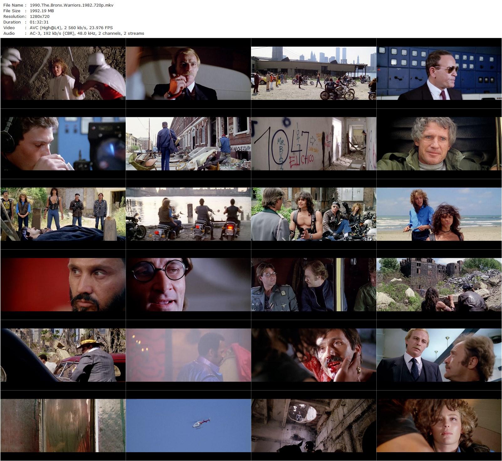 1990: The Bronx Warriors (1982) Enzo G. Castellari-poster