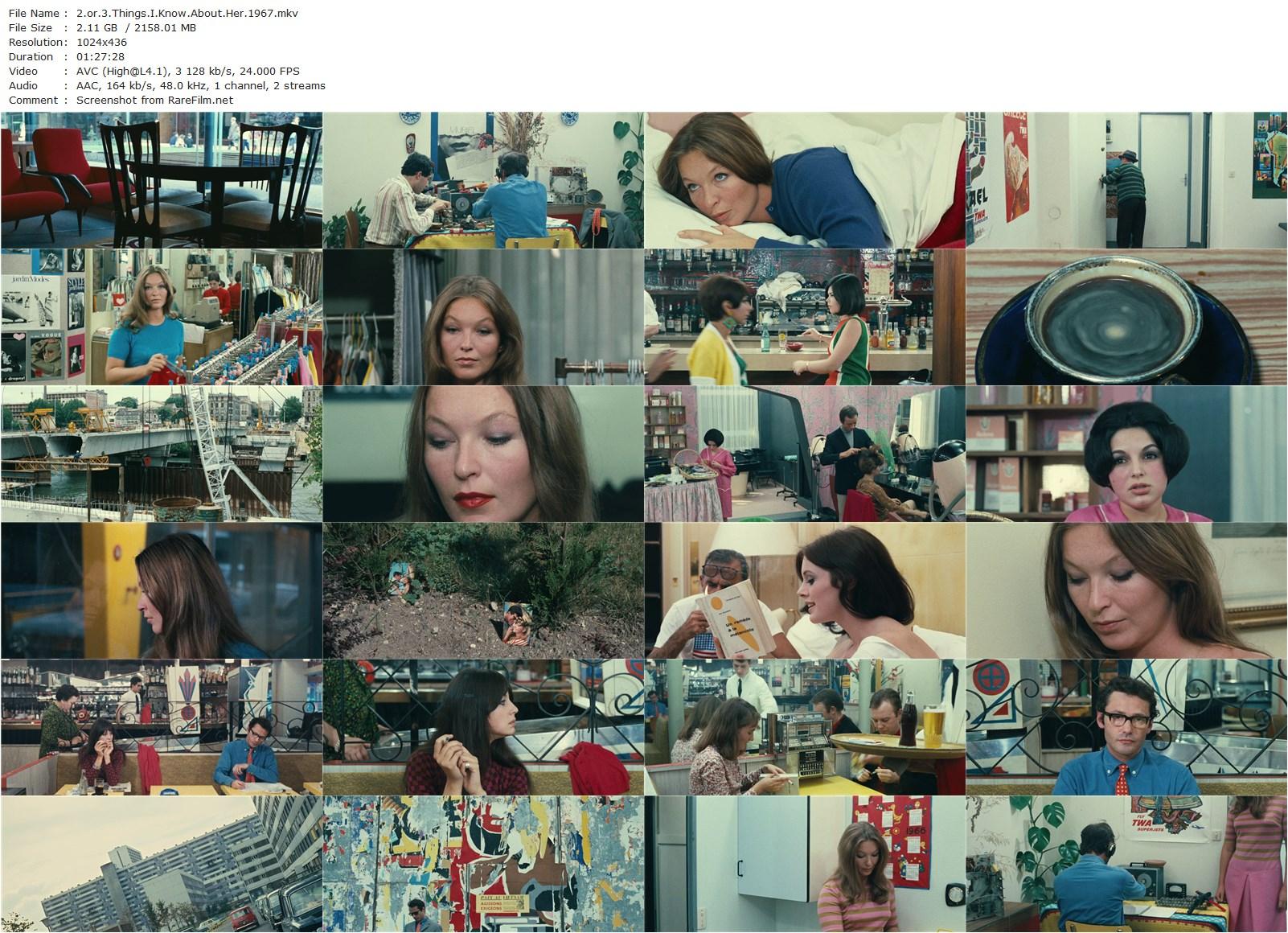 2 ou 3 choses que je sais d’elle / Two or Three Things I Know About Her… (1967) Jean-Luc Godard, Joseph Gehrard, Marina Vlady, Anny Duperey, Roger Montsoret-poster