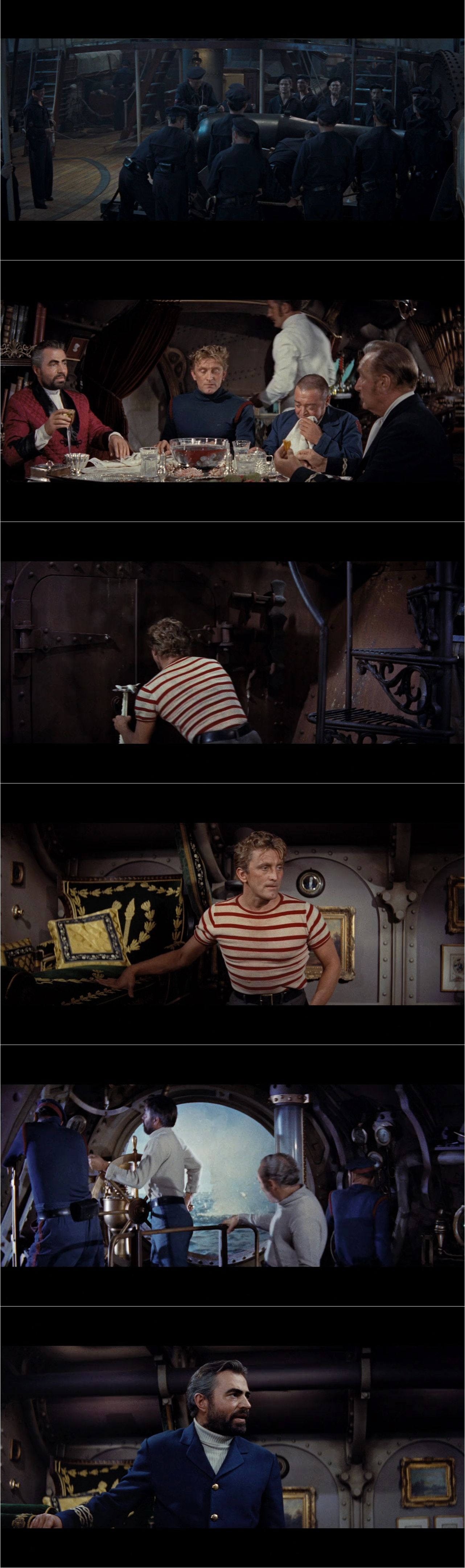 20,000 Leagues Under the Sea (1954) Richard Fleischer, Kirk Douglas, James Mason, Paul Lukas, Adventure, Drama, Family, Fantasy, Sci-Fi-poster