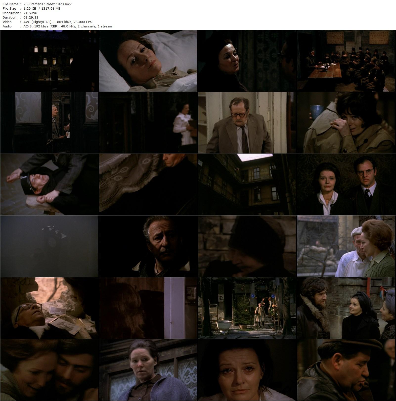 25 Fireman’s Street AKA Tüzoltó utca 25. (1973) István Szabó, Lucyna Winnicka, Margit Makay, Károly Kovács-poster