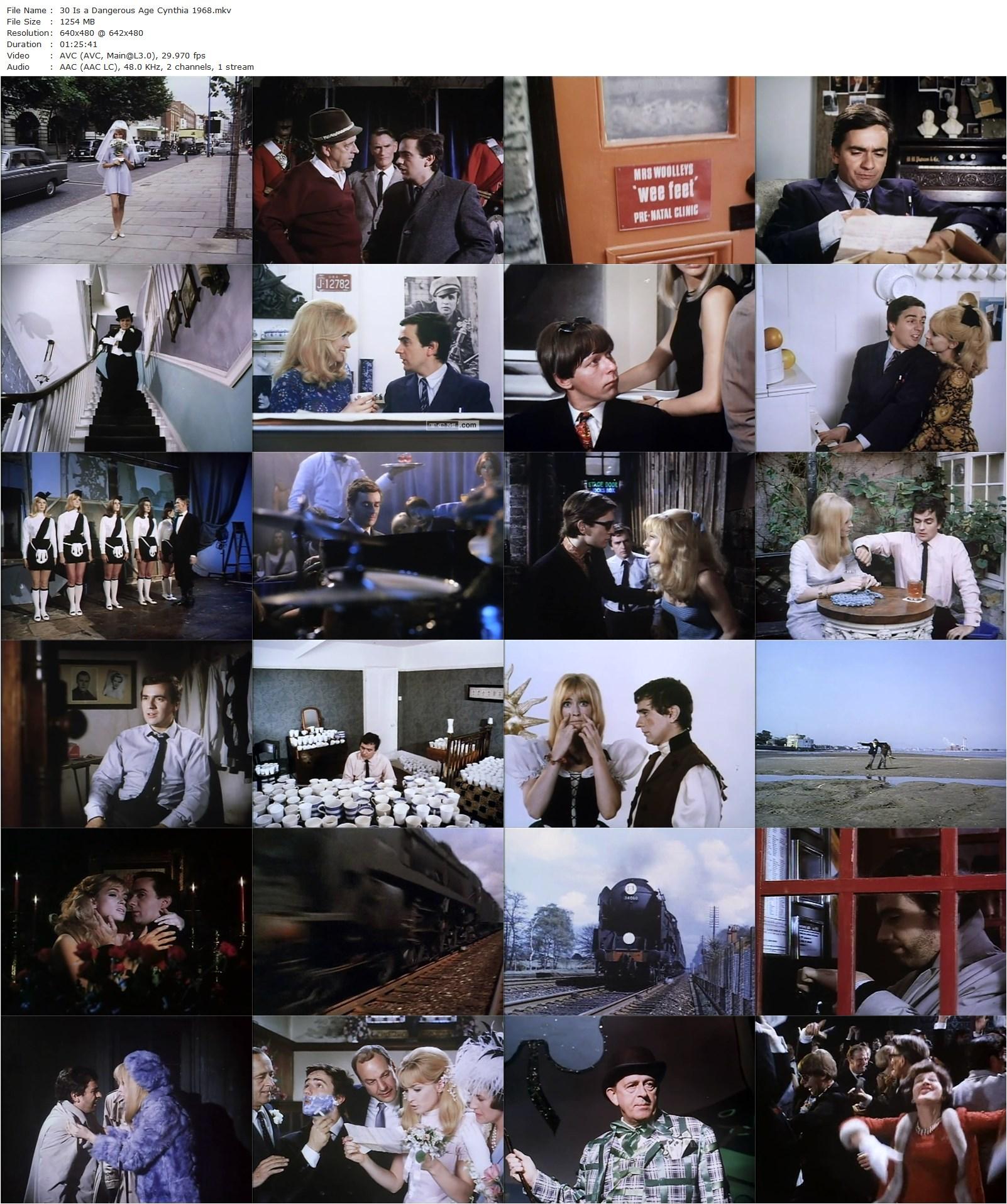 30 Is a Dangerous Age, Cynthia (1968) Joseph McGrath, Dudley Moore, Eddie Foy Jr., Suzy Kendall-poster