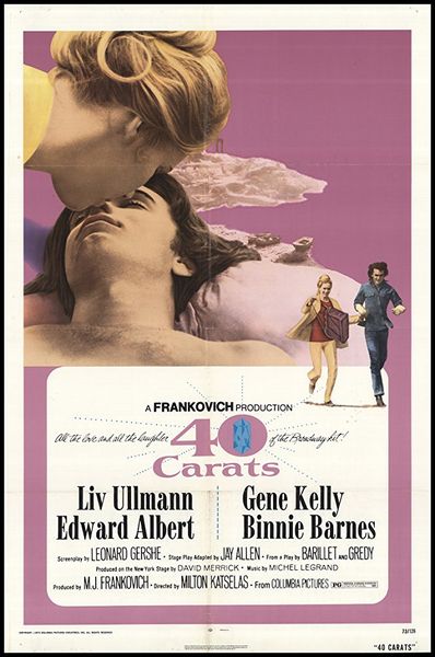 40 Carats (1973) Milton Katselas, Liv Ullmann, Edward Albert, Gene Kelly, Comedy, Romance