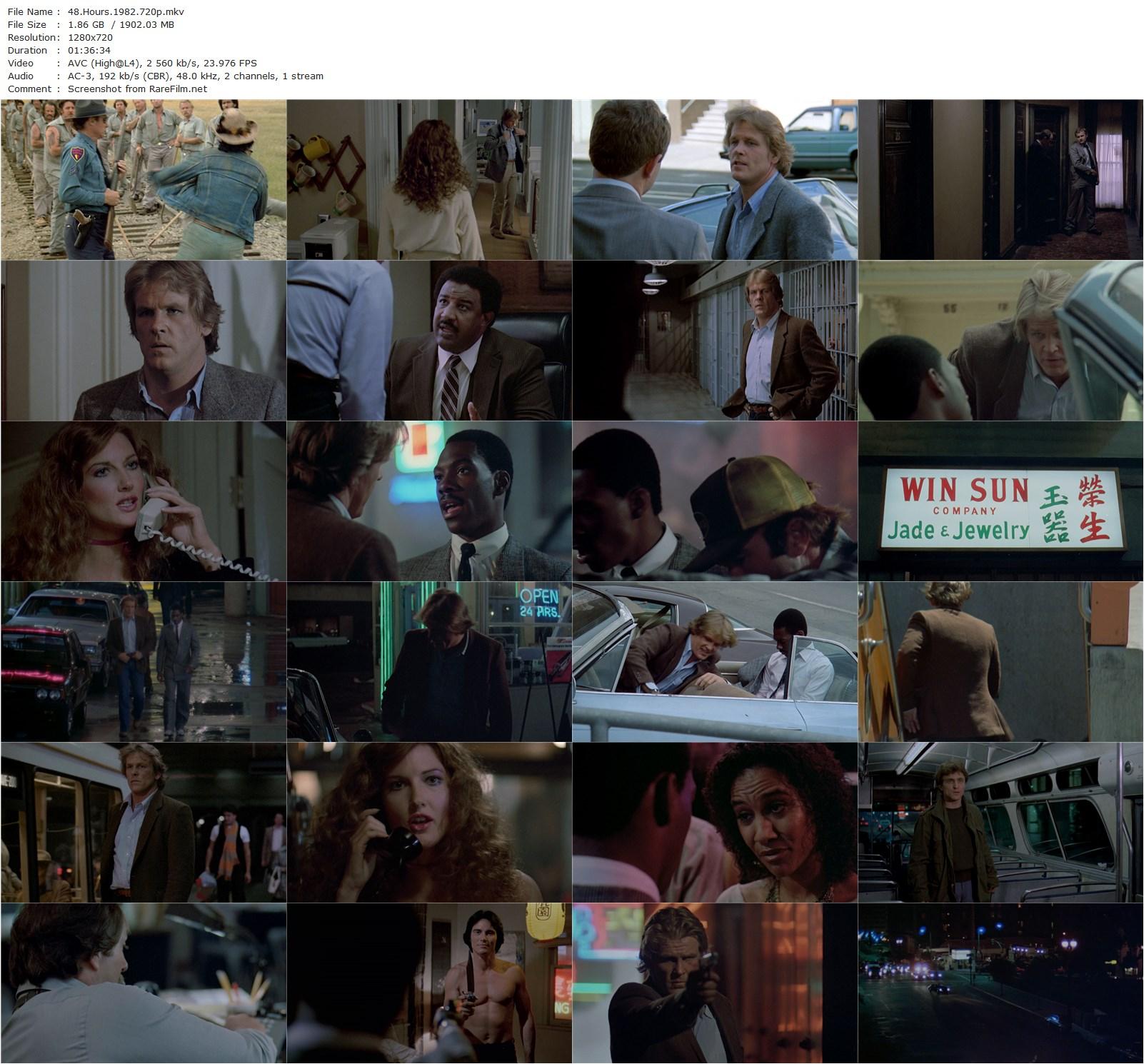 48 Hrs. (1982) Walter Hill, Nick Nolte, Eddie Murphy, Annette O’Toole-poster