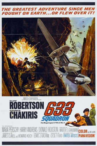 633 Squadron (1964) Walter Grauman, Cliff Robertson, George Chakiris, Maria Perschy