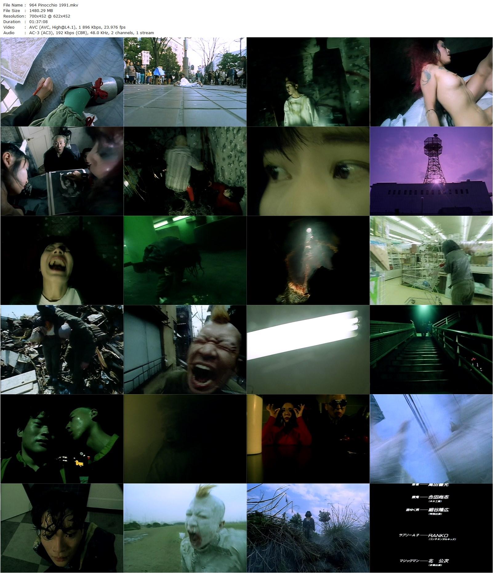 964 Pinocchio (1991) Shozin Fukui, Haji Suzuki, Onn-chan, Kôji Ôtsubo-poster