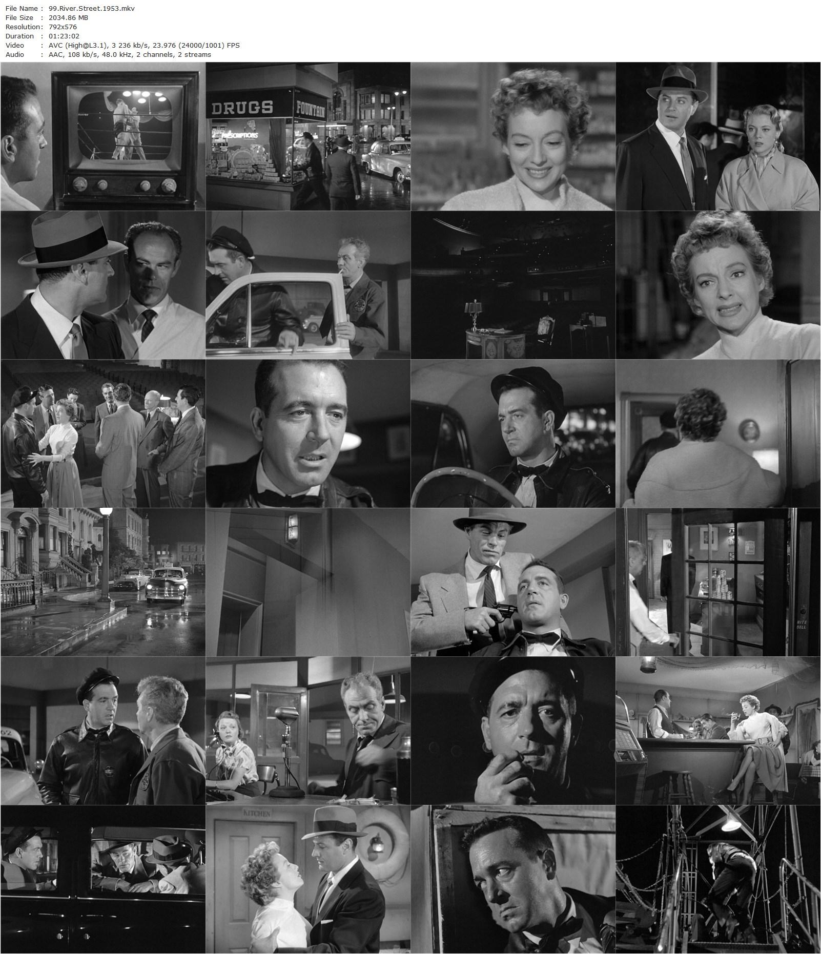 99 River Street (1953) Phil Karlson, John Payne, Evelyn Keyes, Brad Dexter-poster