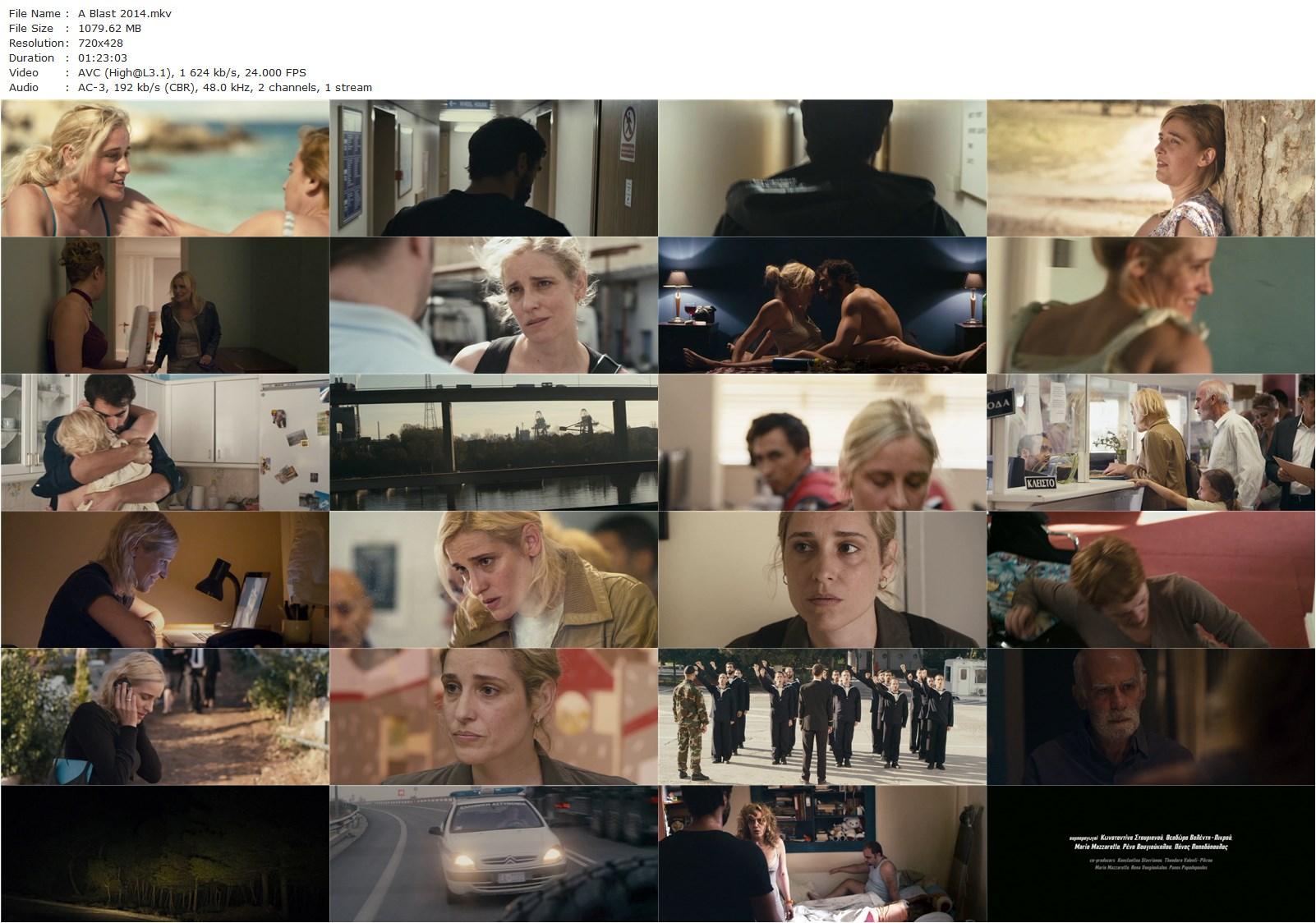 A Blast AKA I Ekrixi (2014) Syllas Tzoumerkas, Angeliki Papoulia, Vassilis Doganis, Maria Filini-poster