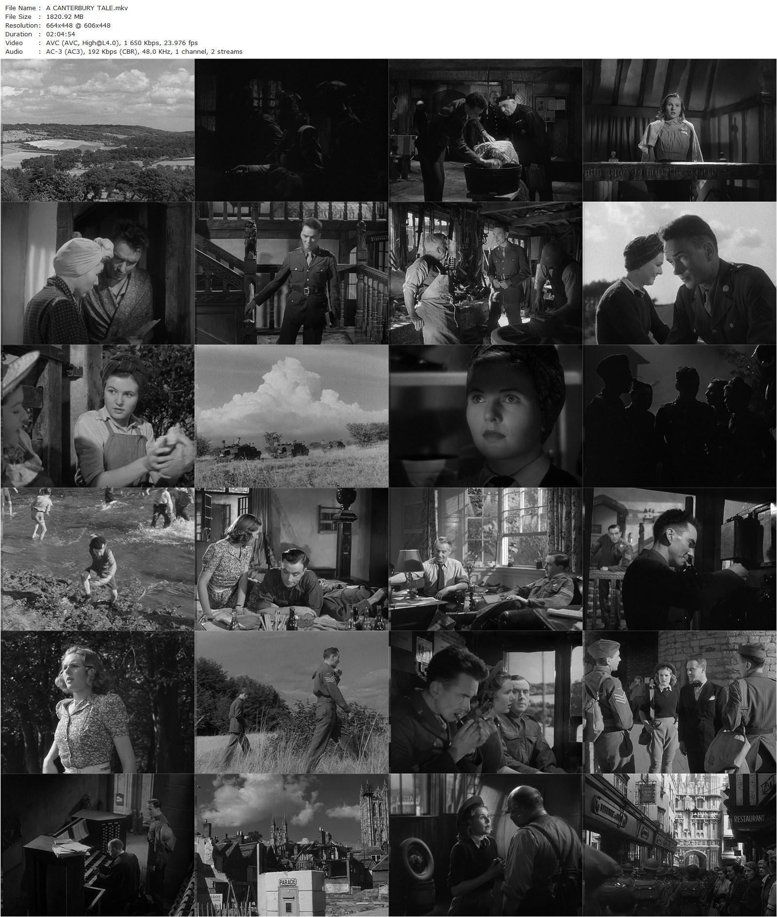 A Canterbury Tale (1944) Michael Powell, Emeric Pressburger, Eric Portman, Sheila Sim, Dennis Price-poster