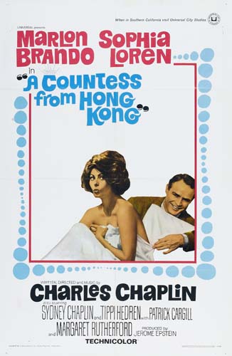 A Countess from Hong Kong (1967) Charles Chaplin, Marlon Brando, Sophia Loren, Sydney Chaplin