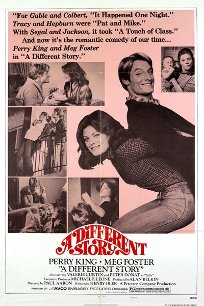 A Different Story (1978) Paul Aaron, Perry King, Meg Foster, Valerie Curtin