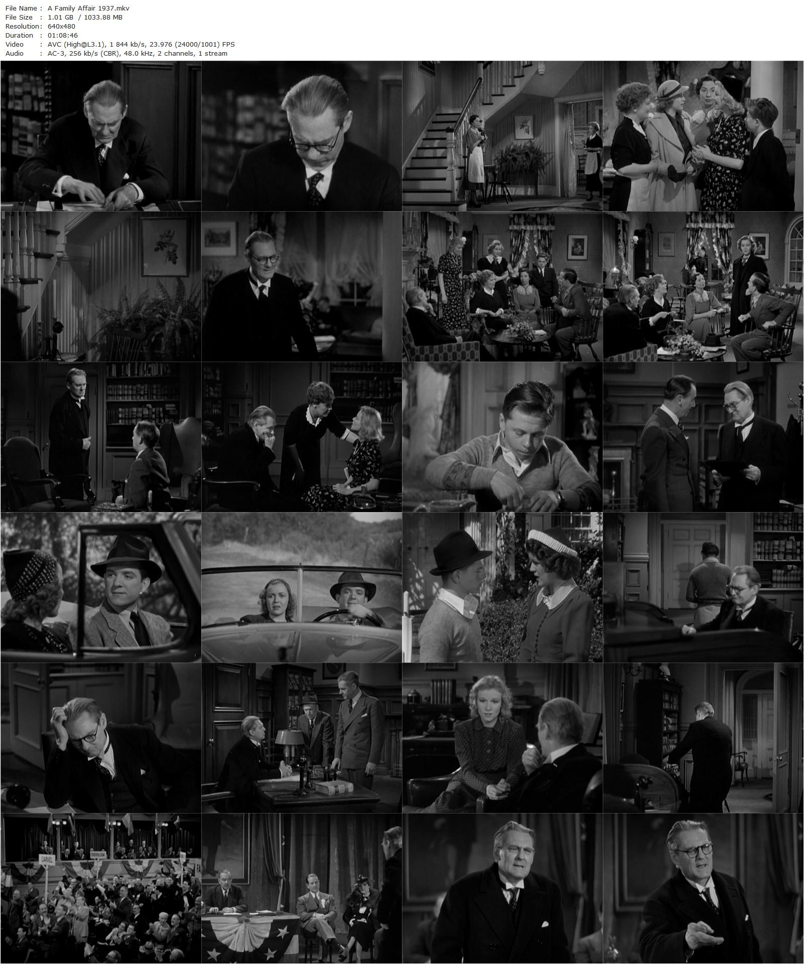 A Family Affair (1937) George B. Seitz-poster