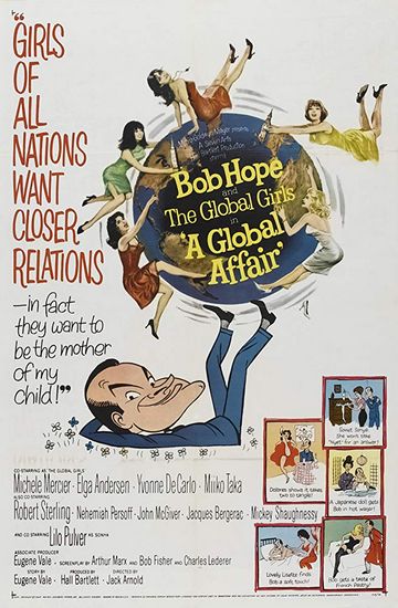 A Global Affair (1964) Jack Arnold, Bob Hope, Michèle Mercier, Elga Andersen