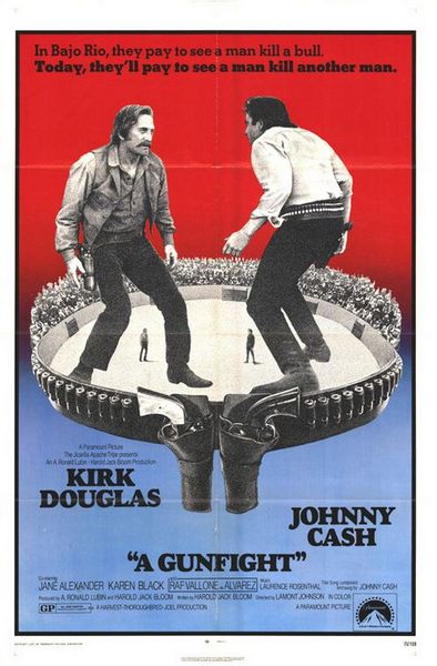 A Gunfight (1971) Lamont Johnson, Kirk Douglas, Johnny Cash, Jane Alexander