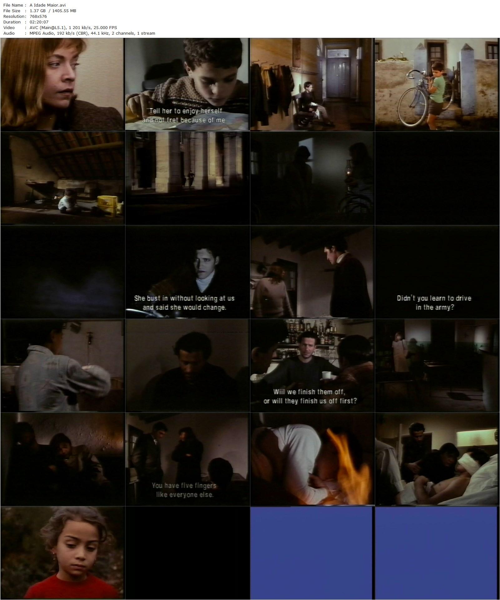 Alex AKA A Idade Maior (1991) Teresa Villaverde, Ricardo Colares, Teresa Roby, Joaquim de Almeida-poster