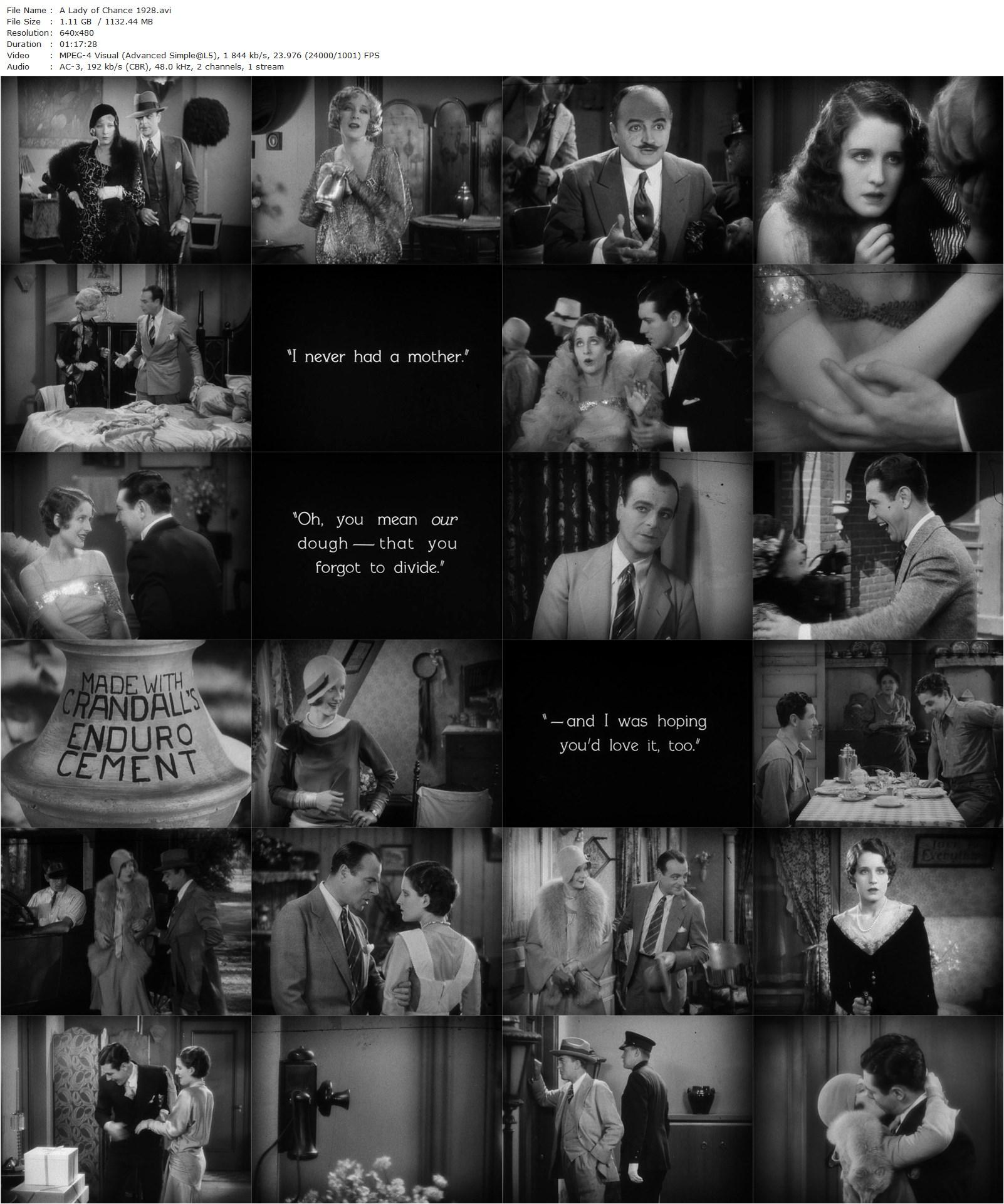 A Lady of Chance (1928) Robert Z. Leonard, Norma Shearer, Lowell Sherman, Gwen Lee-poster