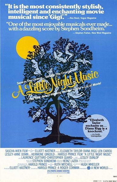 A Little Night Music (1977) Harold Prince, Elizabeth Taylor, Diana Rigg, Len Cariou