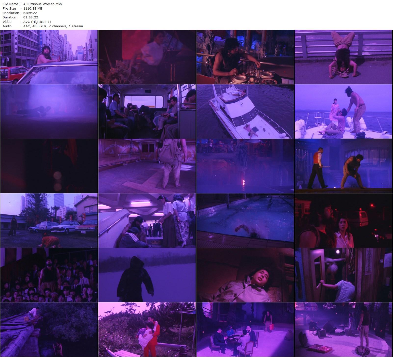 Luminous Woman AKA Hikaru onna (1987) Shinji Sômai, Keiji Mutô, Michiru Akiyoshi, Narumi Yasuda-poster