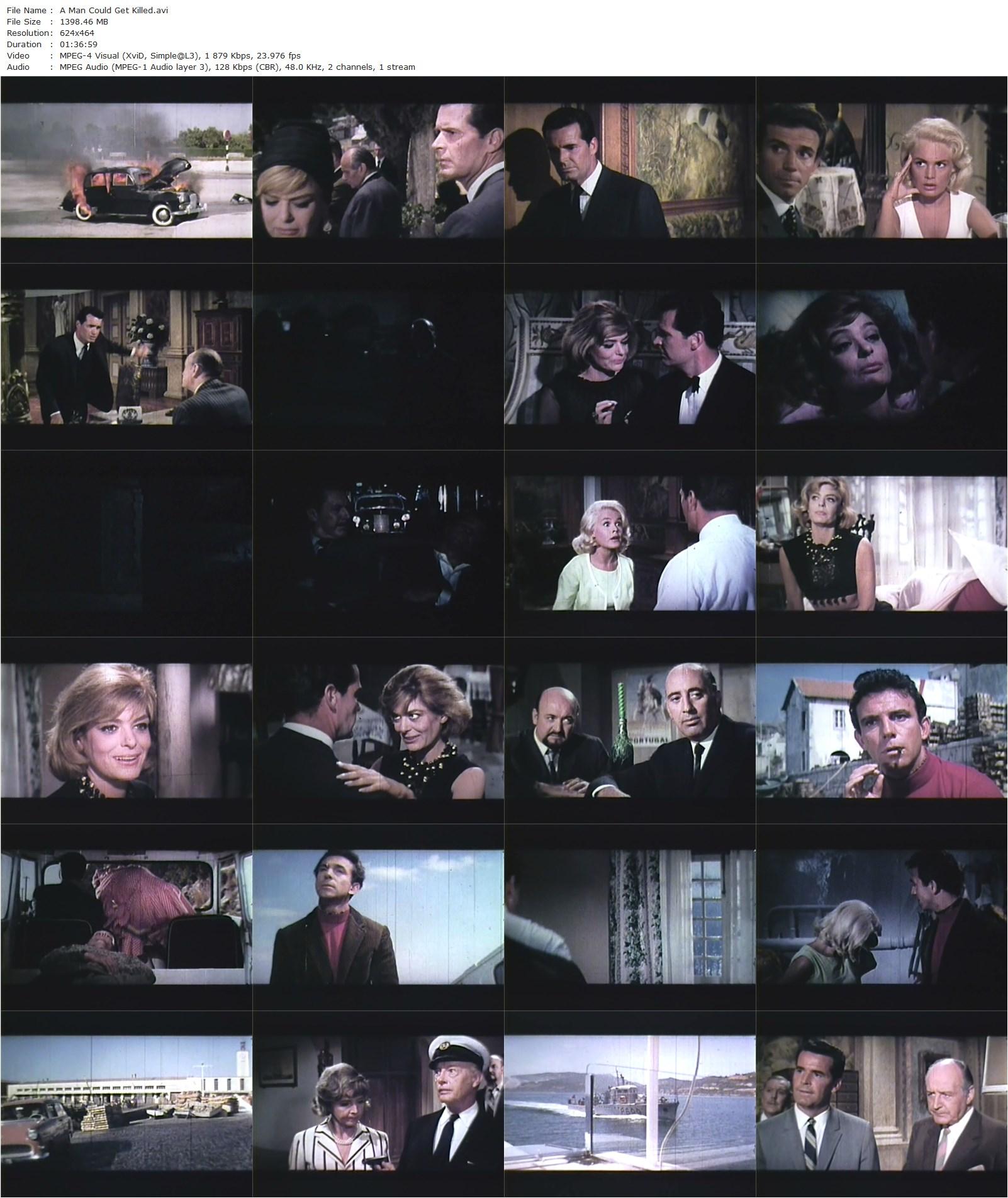 A Man Could Get Killed (1966) Ronald Neame, Cliff Owen, James Garner, Melina Mercouri, Sandra Dee-poster