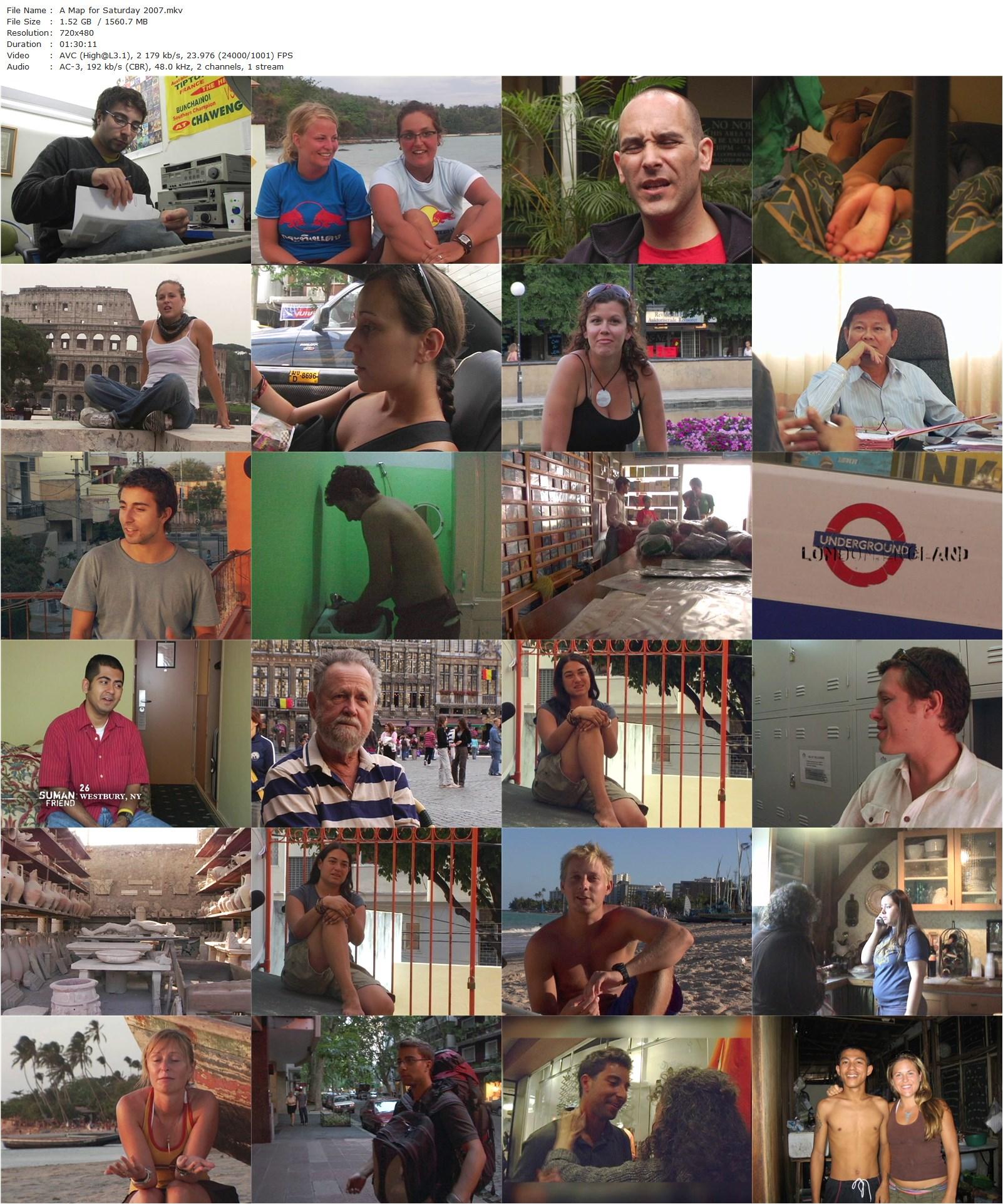 A Map for Saturday (2007) Brook Silva-Braga, Scott Erikson, Rebecca Filmer, Sabrina Hezinger-poster