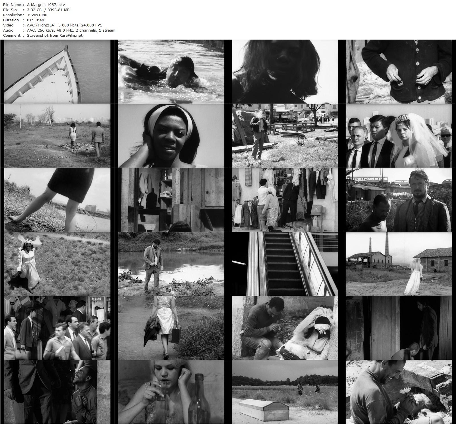 The Margin / A Margem (1967) Ozualdo Ribeiro Candeias, Mário Benvenutti, Valeria Vidal, Bentinho-poster