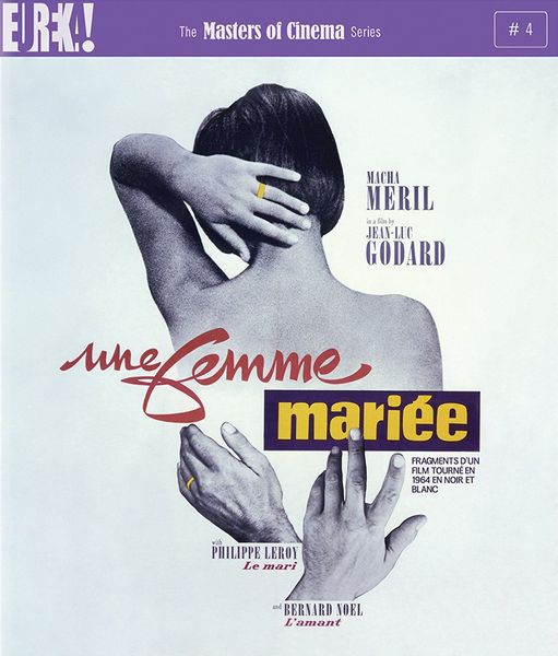 Une Femme Mariée / A Married Woman(1964) Jean-Luc Godard, Bernard Noël, Macha Méril, Philippe Leroy, Christophe Bourseiller, Drama