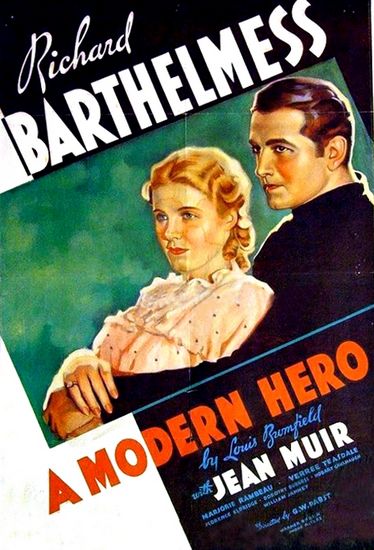 A Modern Hero (1934) Georg Wilhelm Pabst, Richard Barthelmess, Jean Muir, Marjorie Rambeau