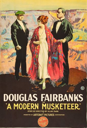 A Modern Musketeer (1917) Allan Dwan, Douglas Fairbanks, Marjorie Daw, Kathleen Kirkham