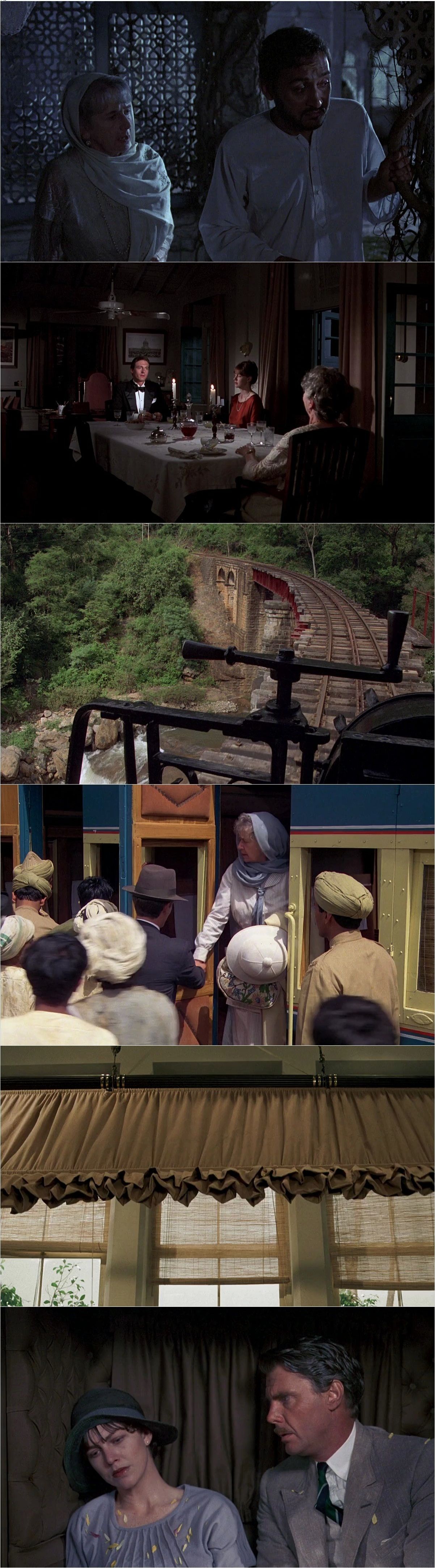 A Passage to India (1984) David Lean, Judy Davis, Victor Banerjee, Peggy Ashcroft-poster