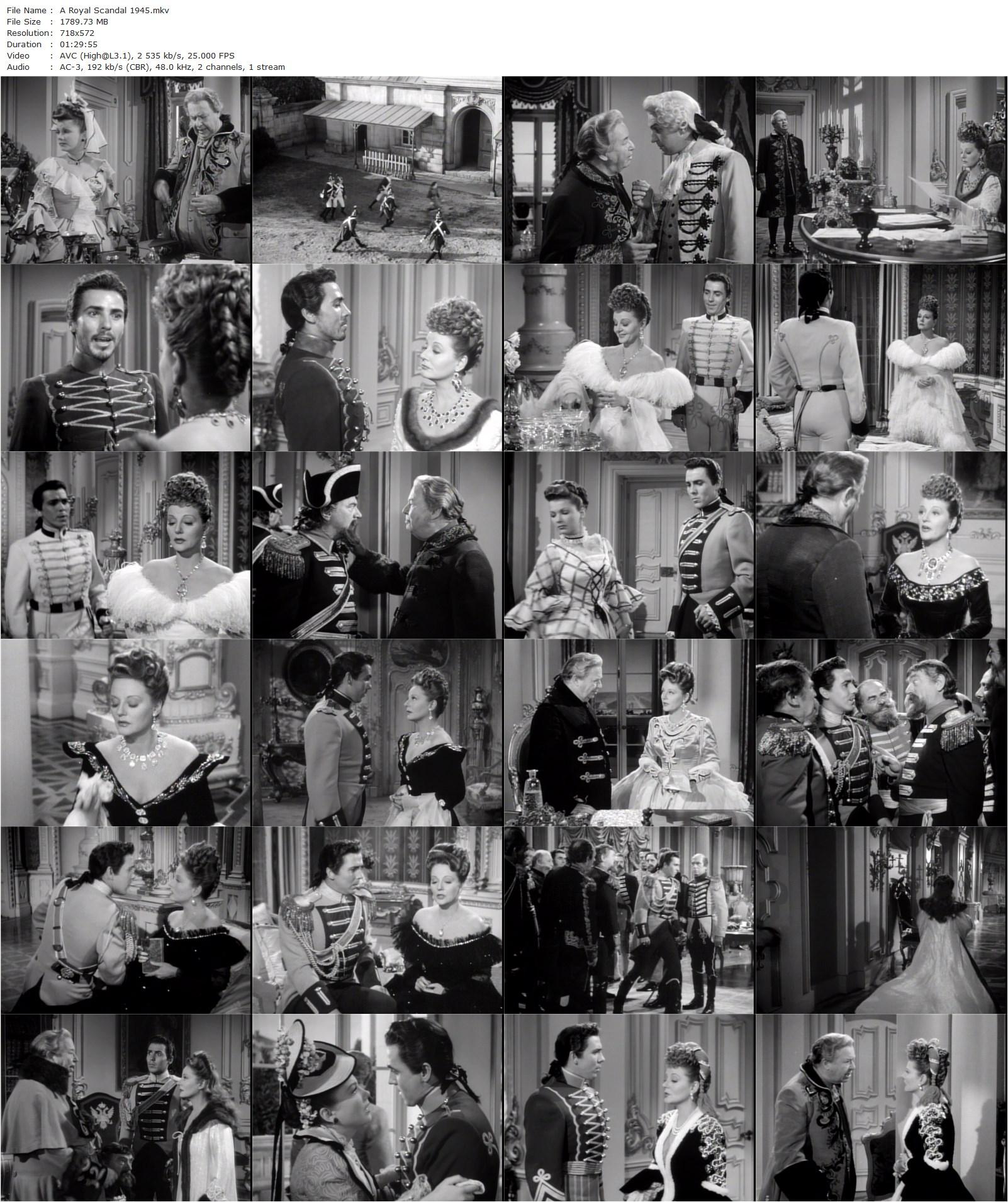 A Royal Scandal (1945) Otto Preminger, Ernst Lubitsch, Tallulah Bankhead, Charles Coburn, Anne Baxter-poster