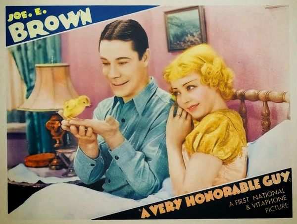 A Very Honorable Guy (1934) Lloyd Bacon, Joe E. Brown, Alice White, Robert Barrat, Comedy, Crime, Romance