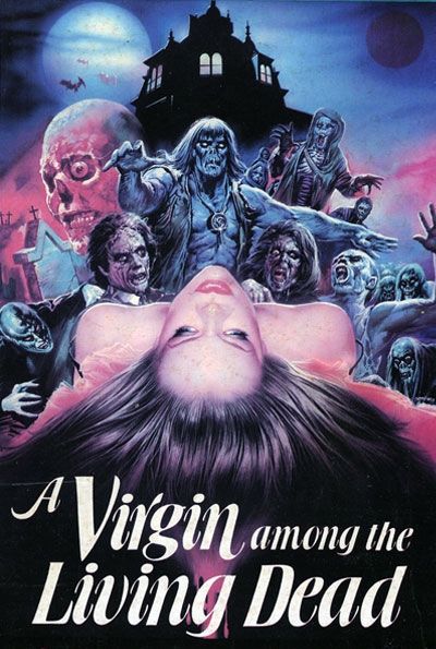 A Virgin Among the Living Dead (1973) Jesus Franco, Jean Rollin, Christina von Blanc, Britt Nichols, Rosa Palomar, Horror, Erotic