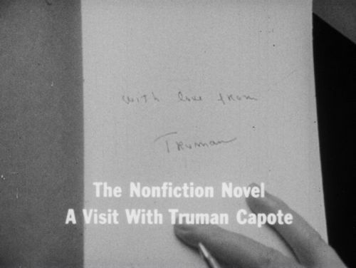 A Visit with Truman Capote (1966) Albert Maysles, David Maysles, Truman Capote