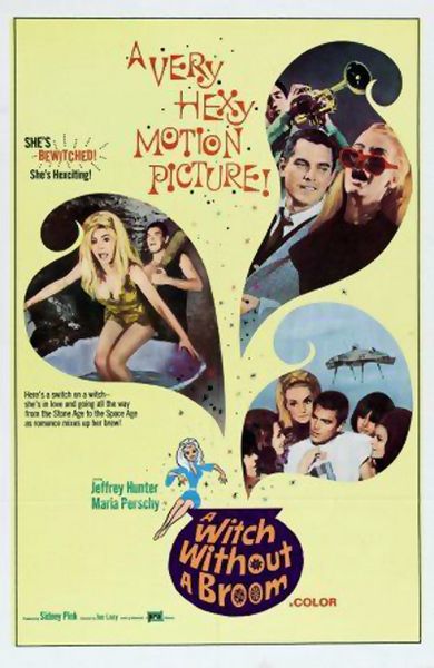 A Witch Without a Broom (1967) José María Elorrieta, Jeffrey Hunter, Maria Perschy, Perla Cristal, Comedy, Fantasy