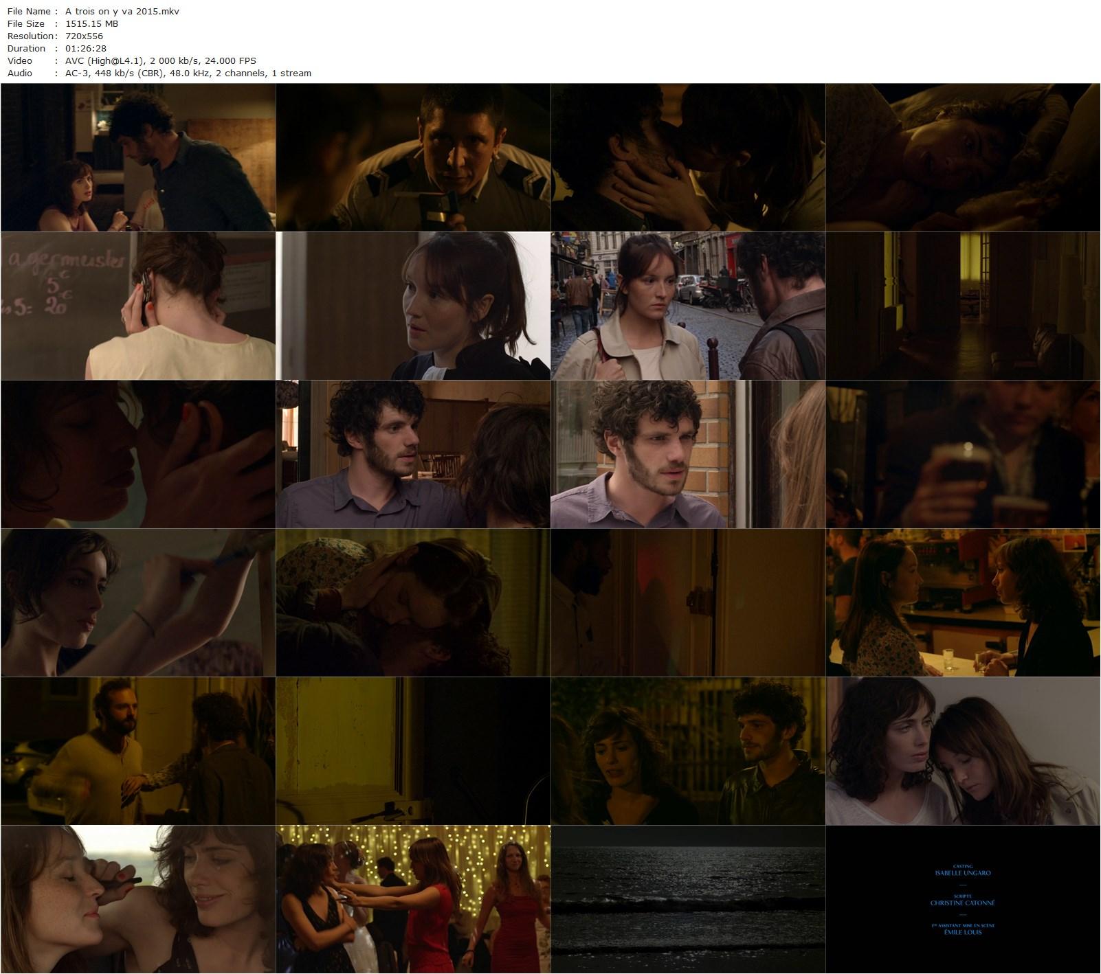 All about them AKA À trois on y va (2015) Jérôme Bonnell, Anaïs Demoustier, Félix Moati, Sophie Verbeeck-poster