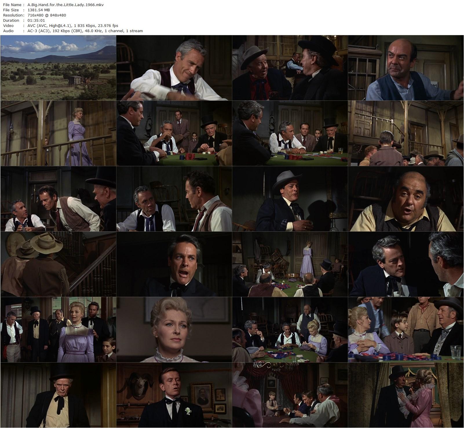 A Big Hand for the Little Lady (1966) Fielder Cook, Henry Fonda, Joanne Woodward, Jason Robards-poster