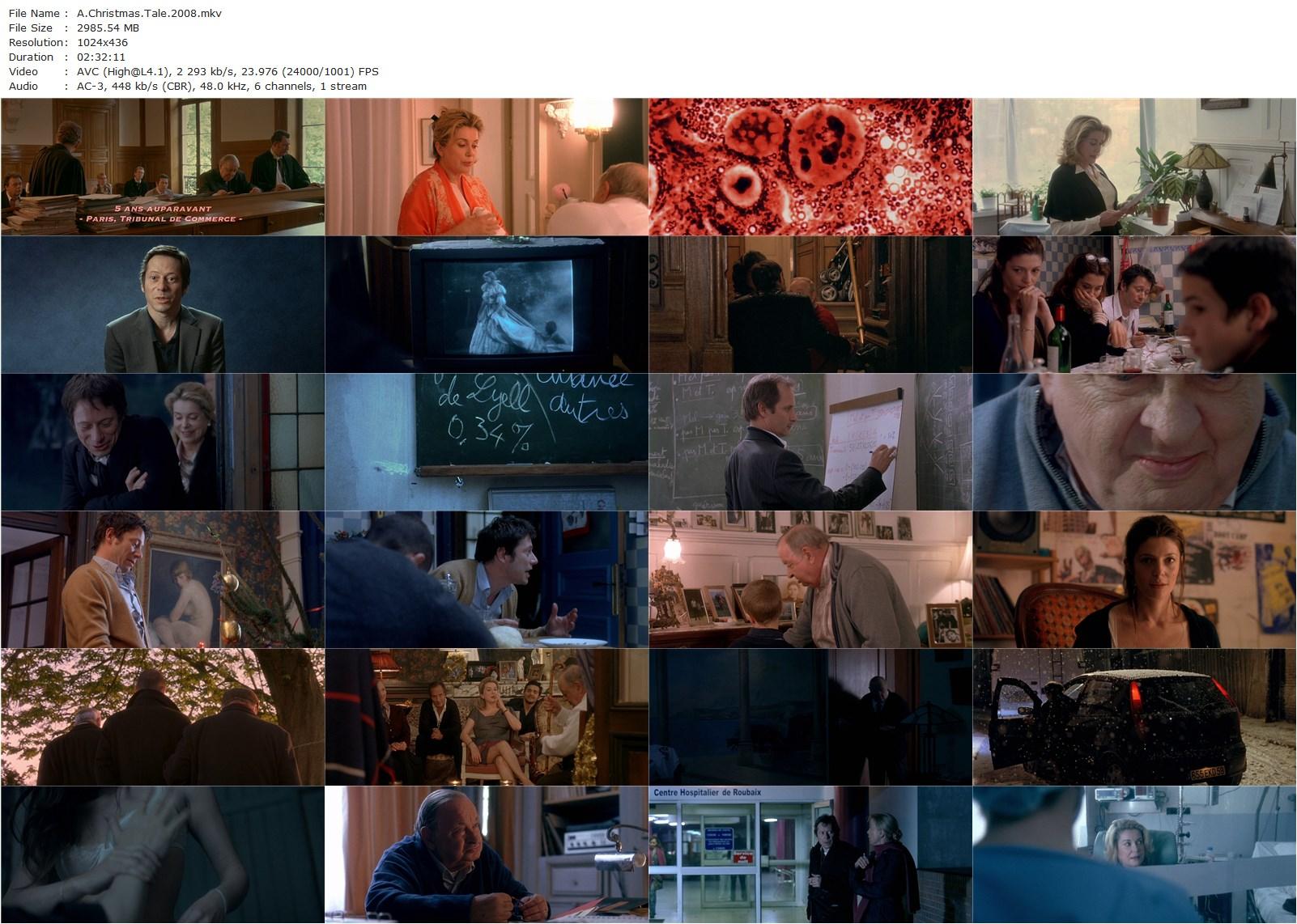 A Christmas Tale AKA Un conte de Noël (2008) Arnaud Desplechin, Catherine Deneuve, Jean-Paul Roussillon, Mathieu Amalric-poster