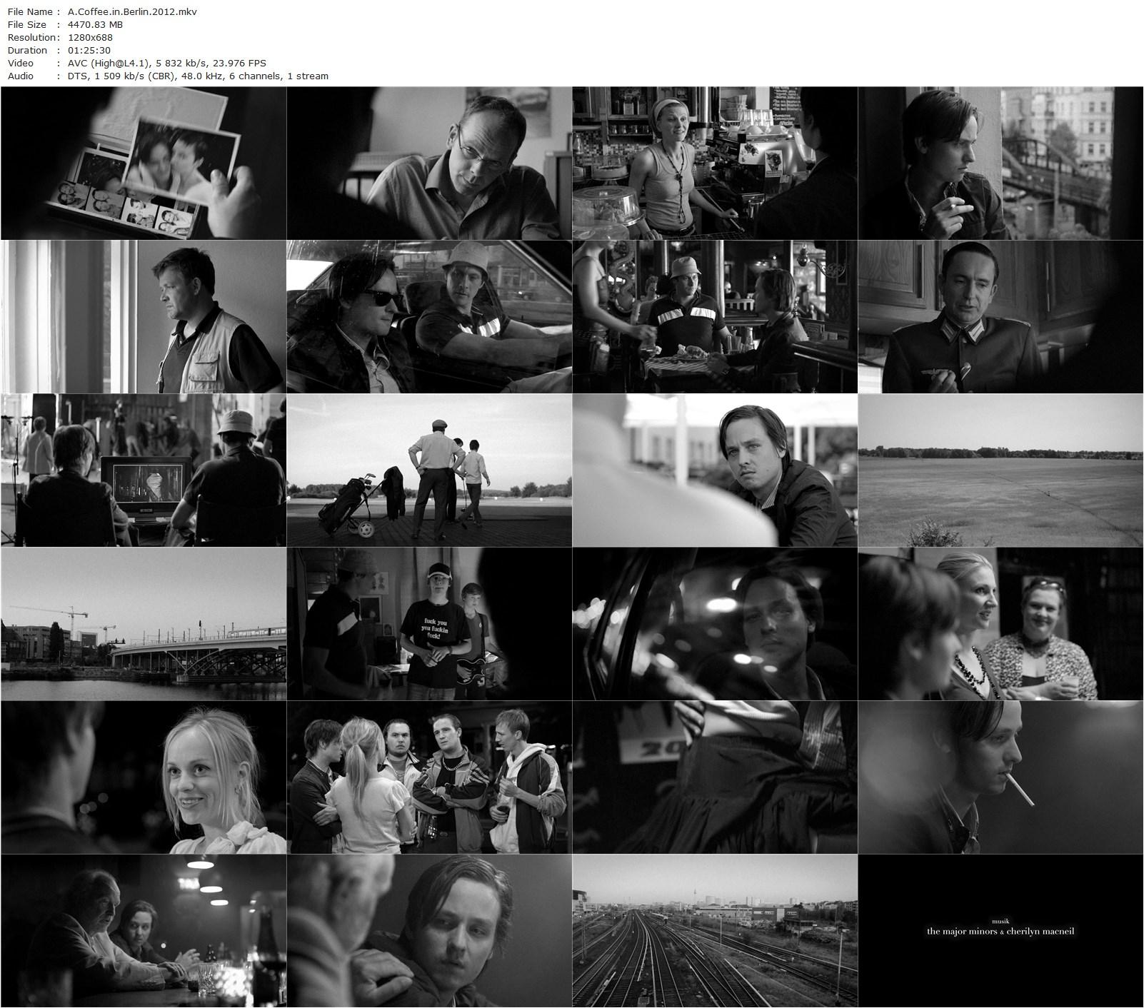 A Coffee in Berlin AKA Oh Boy (2012) Jan Ole Gerster, Tom Schilling, Katharina Schüttler, Justus von Dohnányi-poster