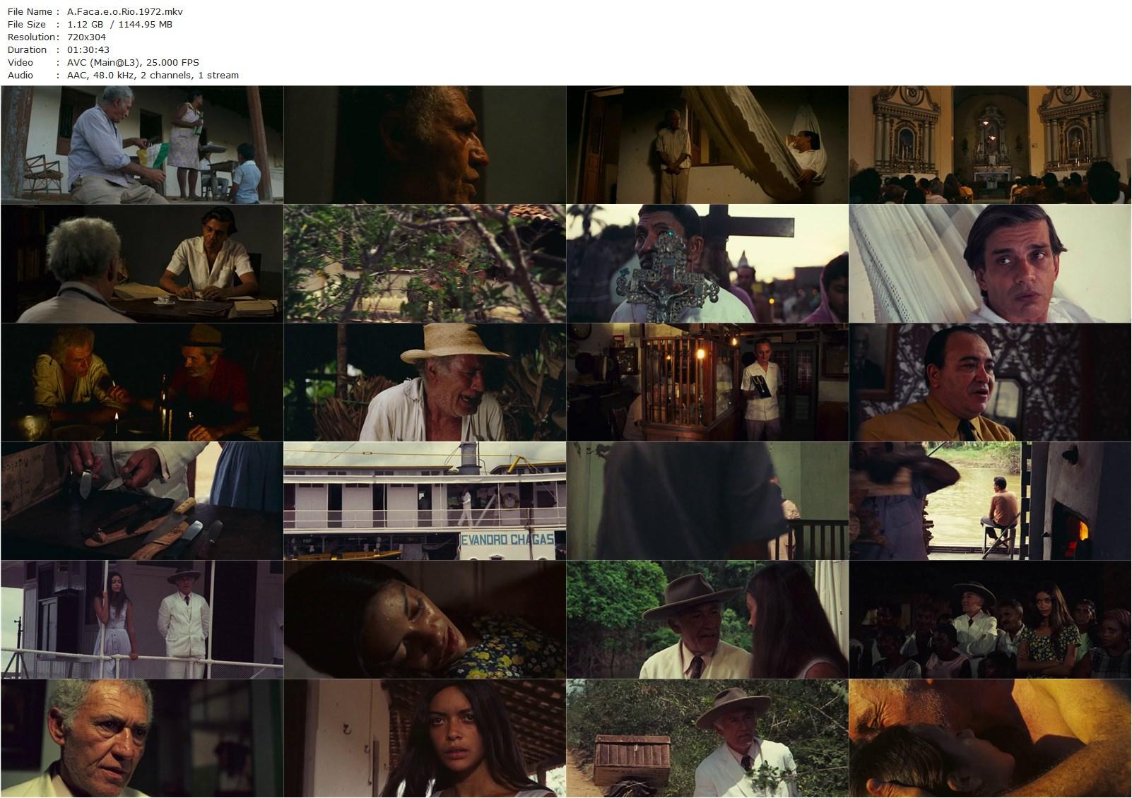 John, the Knife and the River / João en het mes (1972) George Sluizer, Joffre Soares, Ana Maria Miranda, Joao-Augusto Azevedo-poster