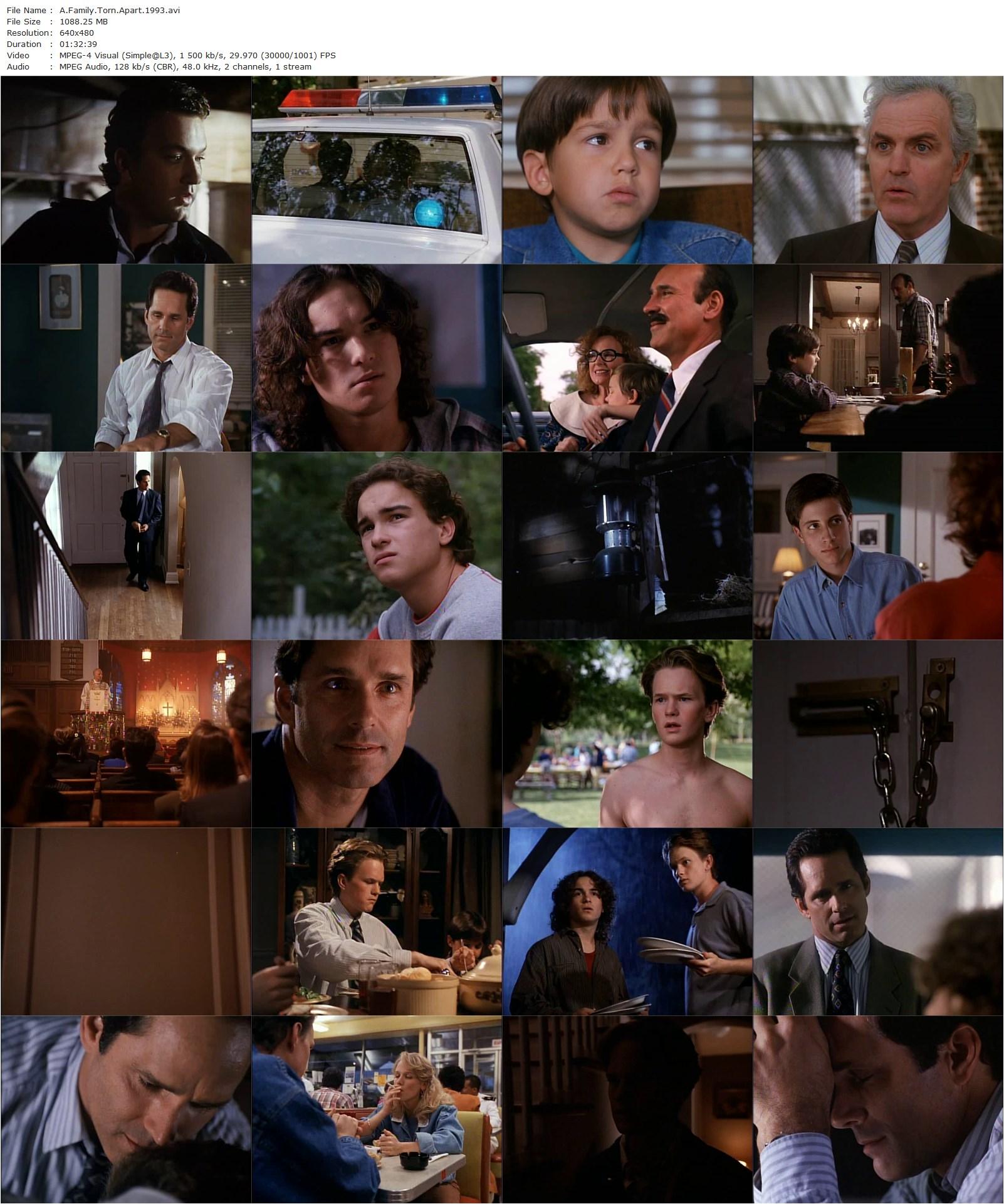 A Family Torn Apart (1993) Craig R. Baxley, Neil Patrick Harris, Johnny Galecki, Linda Kelsey-poster