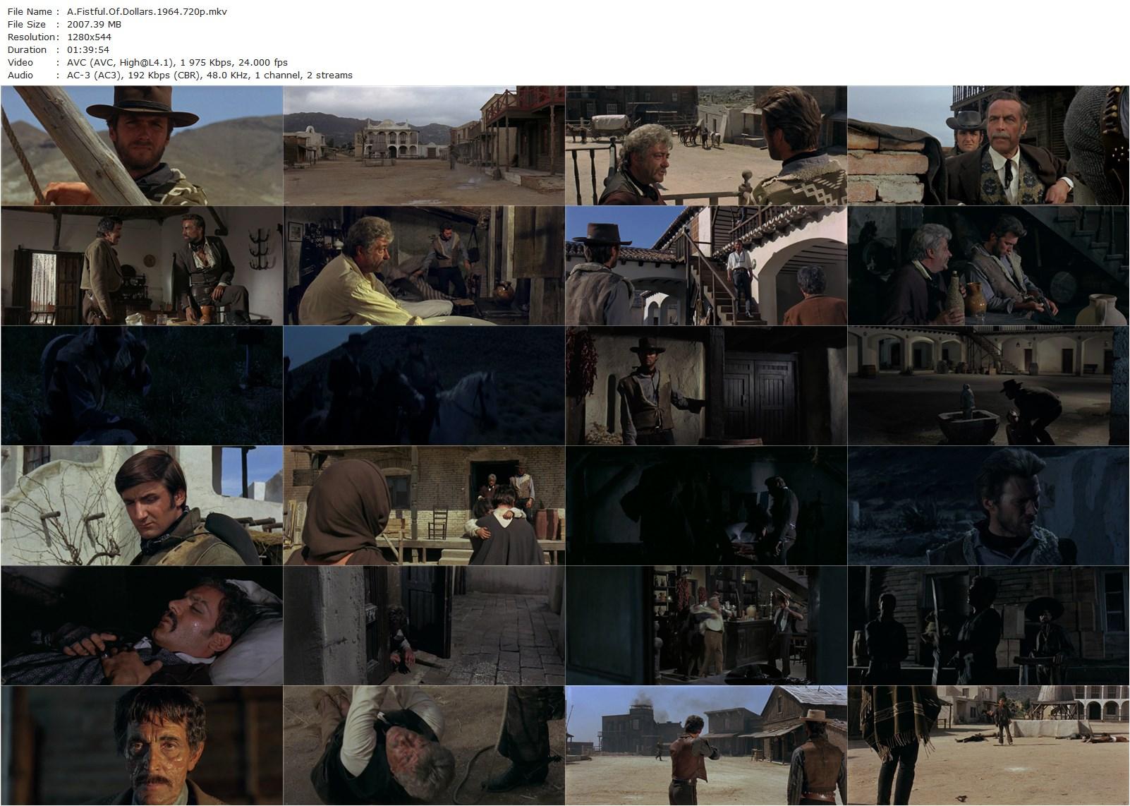 A Fistful Of Dollars (1964) Sergio Leone, Clint Eastwood, Gian Maria Volontè, Marianne Koch-poster