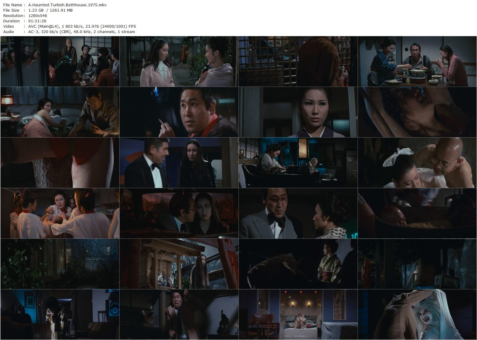 A Haunted Turkish Bathhouse AKA Bakeneko Toruko furo (1975) Kazuhiko Yamaguchi, Naomi Tani, Misa Ohara, Taiji Tonoyama-poster