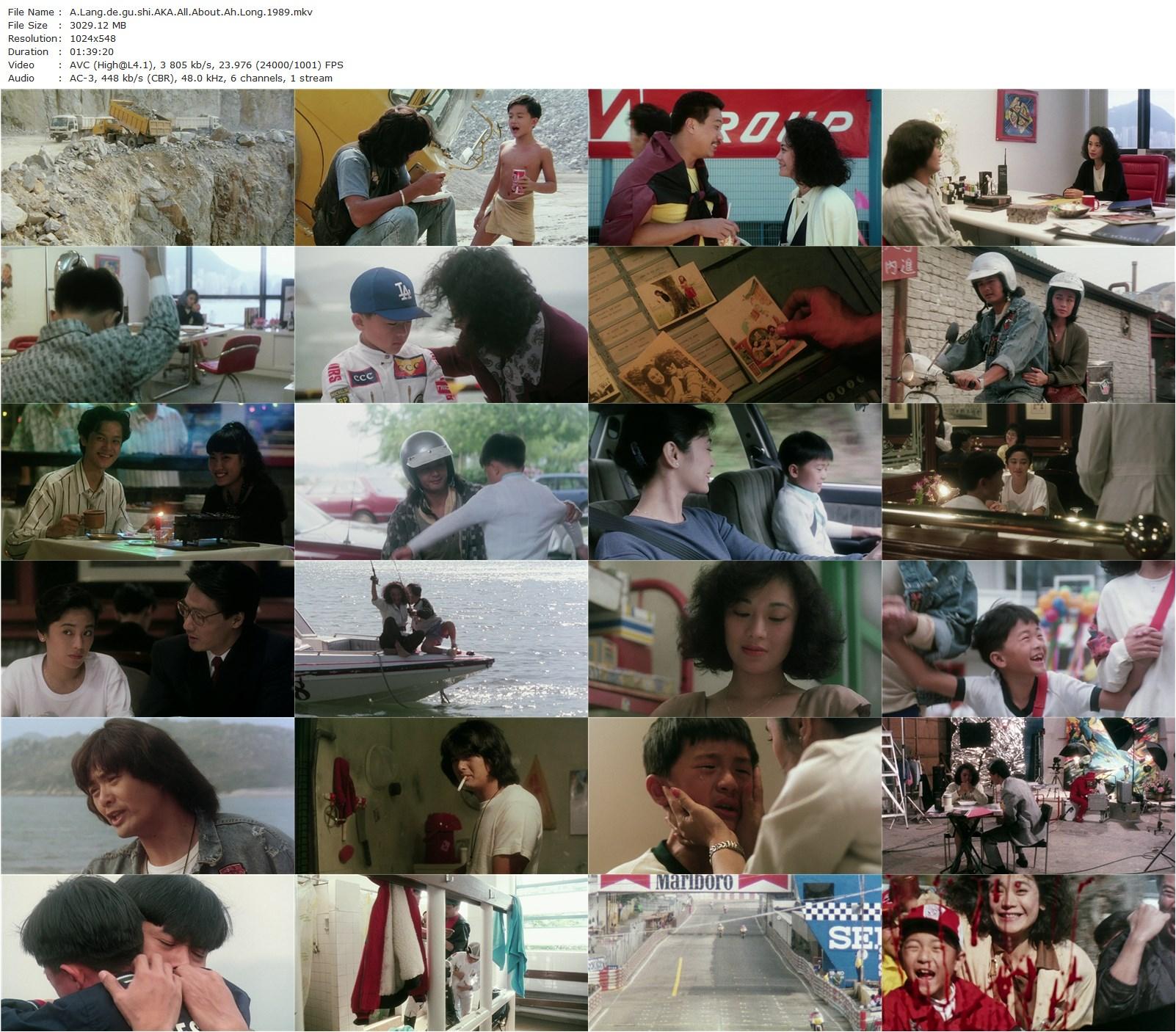 All About Ah-Long AKA Ah Long dik goo si (1989) Johnnie To, Chow Yun-Fat, Sylvia Chang, Kun-Hsuan Huang-poster